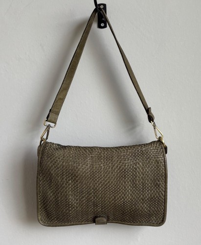 Handtasche tasche grün cross - handtasche,