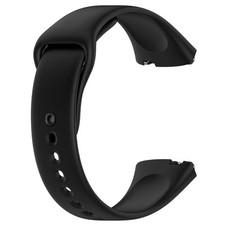 Silikon Armband Für Xiaomi Redmi Watch 3 Active Sport Tracke Armband Schwarz