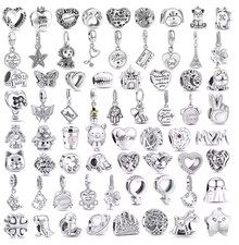 Schwein Charm Anhänger Glücksbringer Silber 925 Damen Schmuck Geschenk Frau Dame