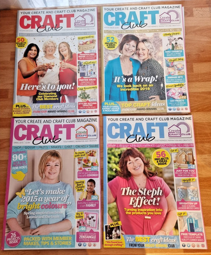 Craft club magazines - 4,