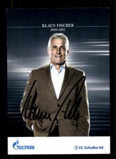 Klaus Fischer Autogrammkarte FC Schalke 04 2010-11 Original Signiert