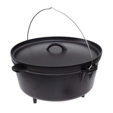 Dutch Oven Set BBQ Gusseisen