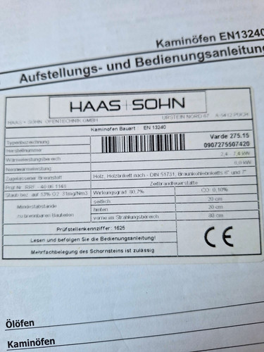 Haas sohn kaminofen varde - haas+sohn,
