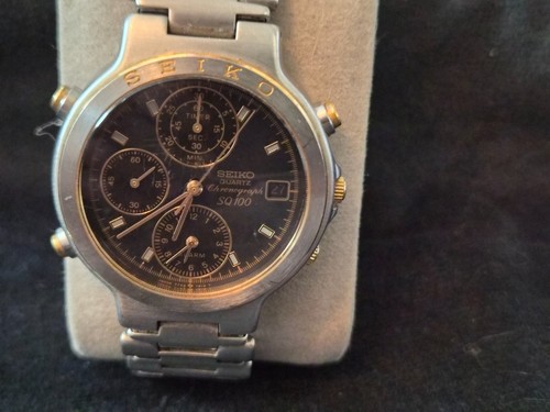 Seiko quartz chronograph - ⌚,