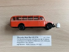 Bus MB LO 3750 1:87
