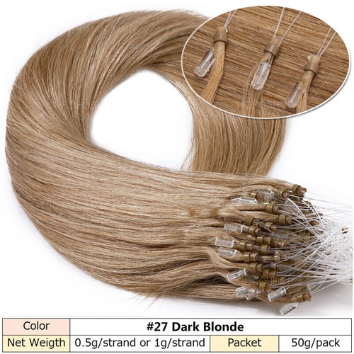 Nano remy echthaar microring - remy,