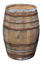 Holzfass Fass original Barrique Eichenfass altes Weinfass Wasserfass 225 Liter