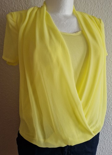 Steilmann blusenshirt gelb mit - blusenshirt,