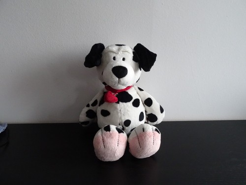 Stofftier hund dalmatiner mit - dalmatiner,