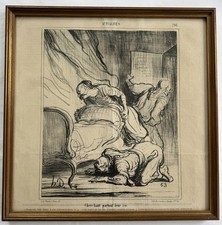 Honore Daumier Lithographie, Le Charivari