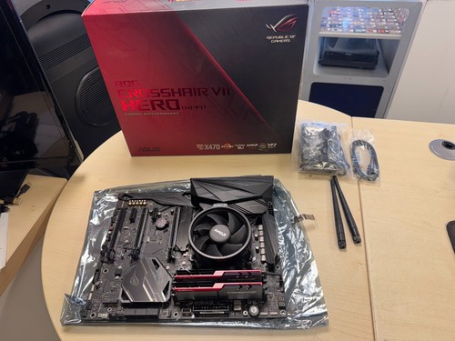 Asus rog crosshair vii hero - rog,