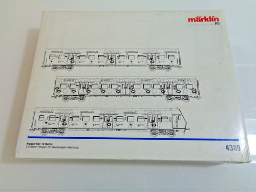 Märklin 4389 bahn wagen - märklin, h0