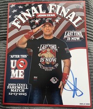 John Cena Farewell Autogramm
