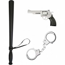 Polizei Kostüm Zubehör Set