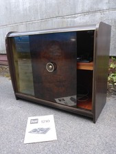 alter Barschrank Musikschrank Schrank Plattenspieler Dual 1210 50er 60er Jahre