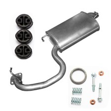 Endschalldämpfer Auspuff für Toyota Avensis T25 1.6/1.8 WTi NEU+ Anbausatz