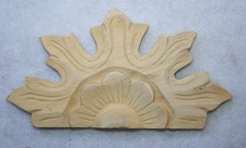 Ornament Blüte Handarbeit ,Verzierung ,Holzzierteil in Linde,Vertiko,Schrank Nr2