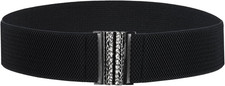 Stretchgürtel Damen Schwarz