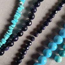 1 Set Edelsteinstränge