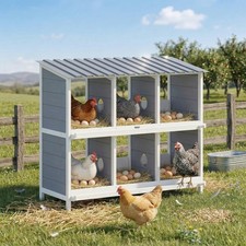 PawHut Legenest für Hühner