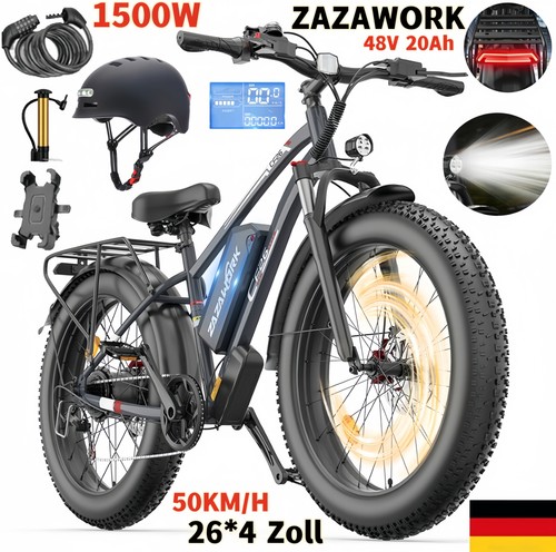 1500w elektrofahrrad zoll - 1500w, 26