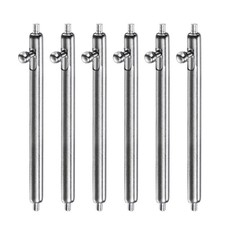 6Stk Schnellverschluss Federleiste 1.8mm Dia 22mm Breite Edelstahl Uhr Stifte