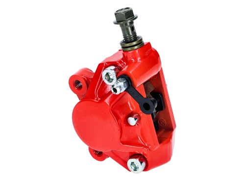 Bremssattel hinten rot für