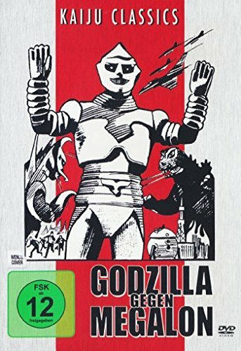 Godzilla gegen megalon kaiju - megalon, [