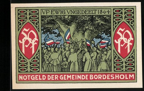 Notgeld bordesholm 1921 - bordesholm, 1921,