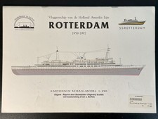 Modellbaubogen "SS Rotterdam V"