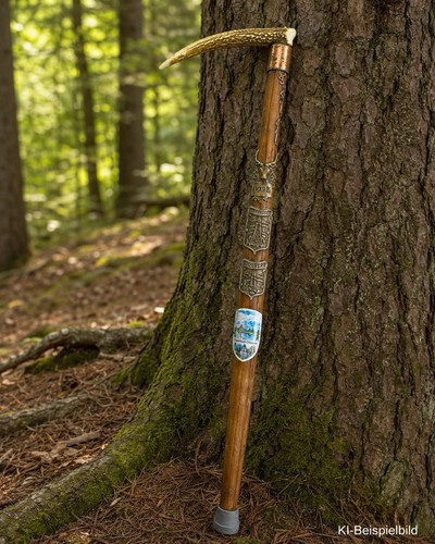 Alter wanderstock gehstock - wanderstock,