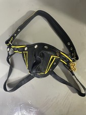 Echtleder schwarz Harness