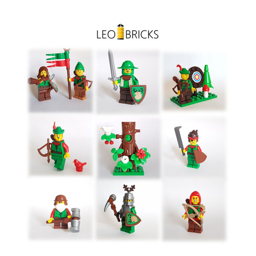 Lego waldläufer forestmen moc - waldläufer,