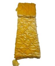 Luxus Gold Samt Steppdecke