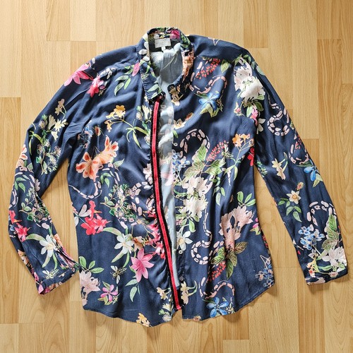 Schicke bluse von milano - schicke, blau