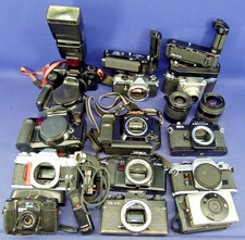 Konvolut Kameras & Zubehör - Nikon Canon Minox Praktica Pentax Minolta - defekt