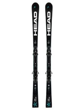 Neue Slalom-Ski HEAD WC REBELS E-RACE + Skibindung HEAD FREEFLEX11 GRIPWALK 2024
