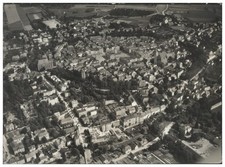 ZZ-1217/ Reichenbach Dzierżoniów Schlesien  Foto Luftbild 18 x 13 cm  ca.1938