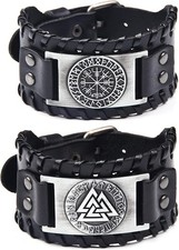 2 Stück Wikinger-Armband