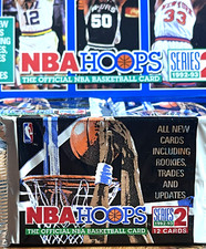 1992-93 NBA HOOPS from SKYBOX Basketball Series 2 🏀 PACK 12 Cards SHAQ RC OVP‼️