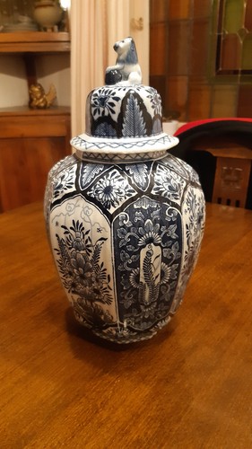 Delfter vase mit deckel - delfter, 50
