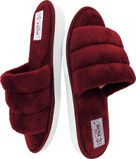 Hausschuhe - Latschen Gr.40 *Super bequeme, Baumwolle - Frottee Bordorot