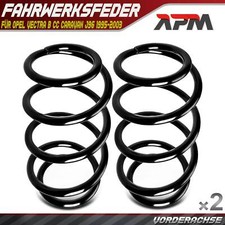 2x Federn Fahrwerksfeder