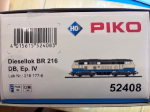 Piko 52408 diesellok 216 - piko, br