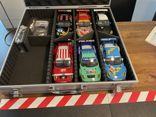 Carrera Digital 124   original Carrera Koffer mit 6 Fahrzeugen für Porsche-Cup's