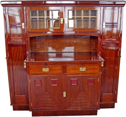 Jugendstil kredenz anrichte - jugendstil,