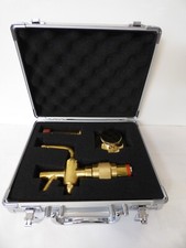 Messing Zapfhahn + 2x Entlüfter Bierzapfhahn Messinghahn Alu-Koffer Set (6)