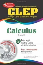 The Best Test Preparation for the CLEP Calculus Buch Research & Education Assn