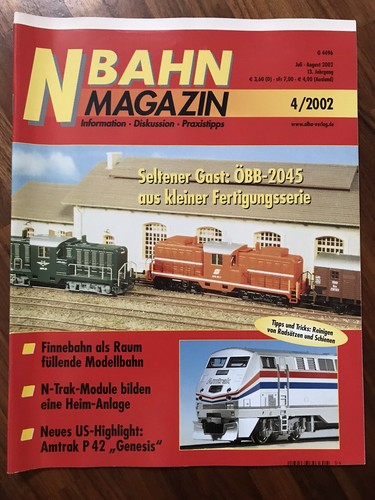 Bahn magazin jahrgang 2002 - bahn,