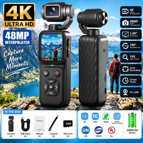 Action cam vlogging kamera - action,